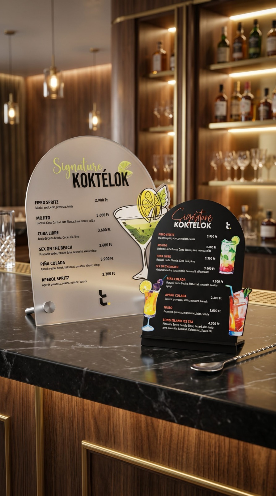 Akril koktéllap
